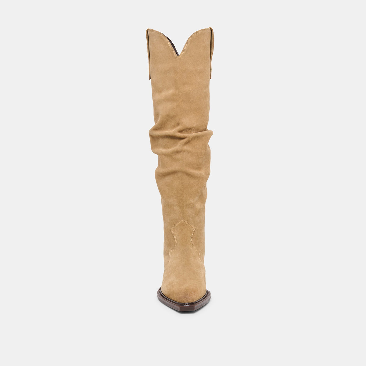 Buckly Camel Suede Boots | Dolce Vita