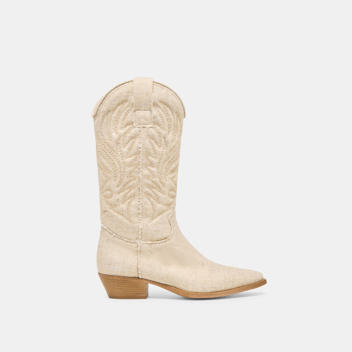 Tanner Bone Fabric Boots | Dolce Vita