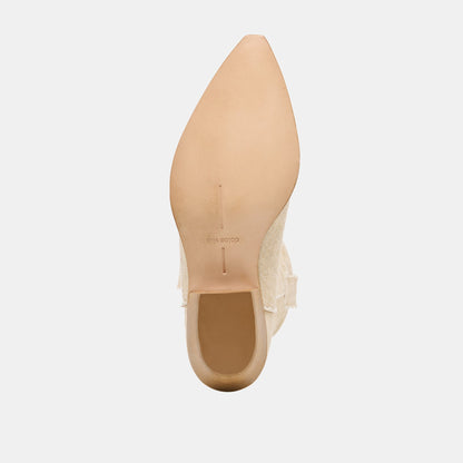 Tanner Bone Fabric Boots | Dolce Vita