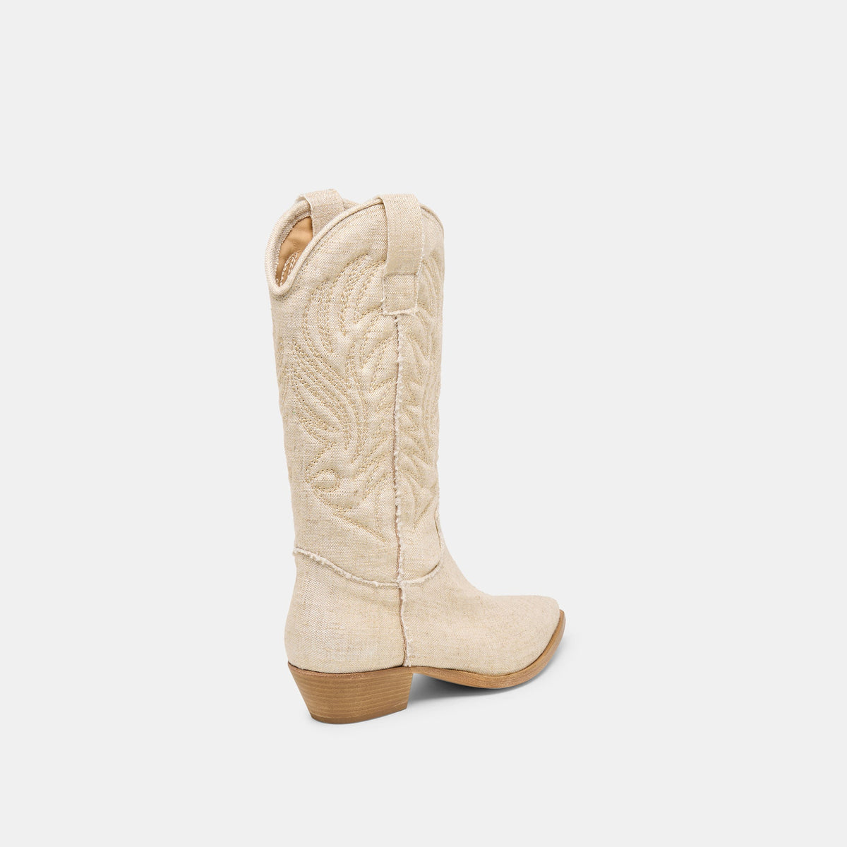 Tanner Bone Fabric Boots | Dolce Vita