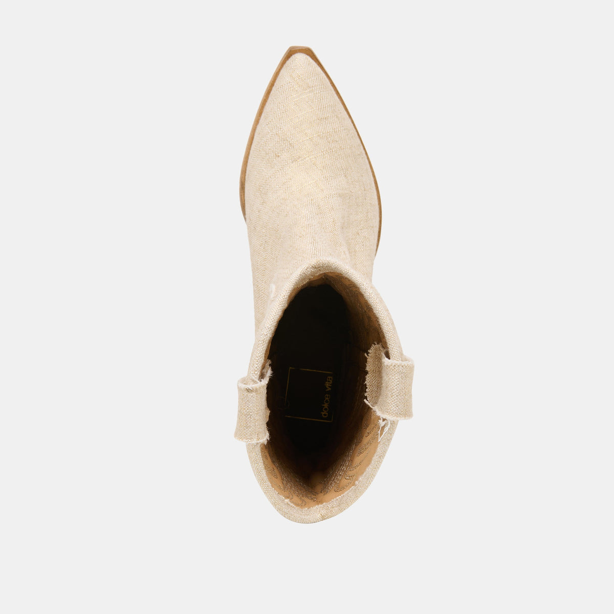 Tanner Bone Fabric Boots | Dolce Vita