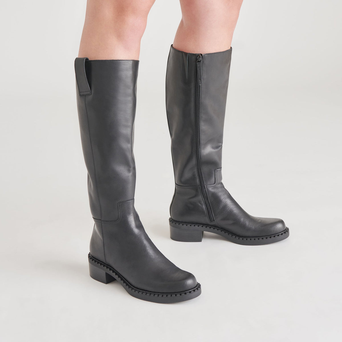 Glory H2O Waterproof Black Leather Boots | Dolce Vita