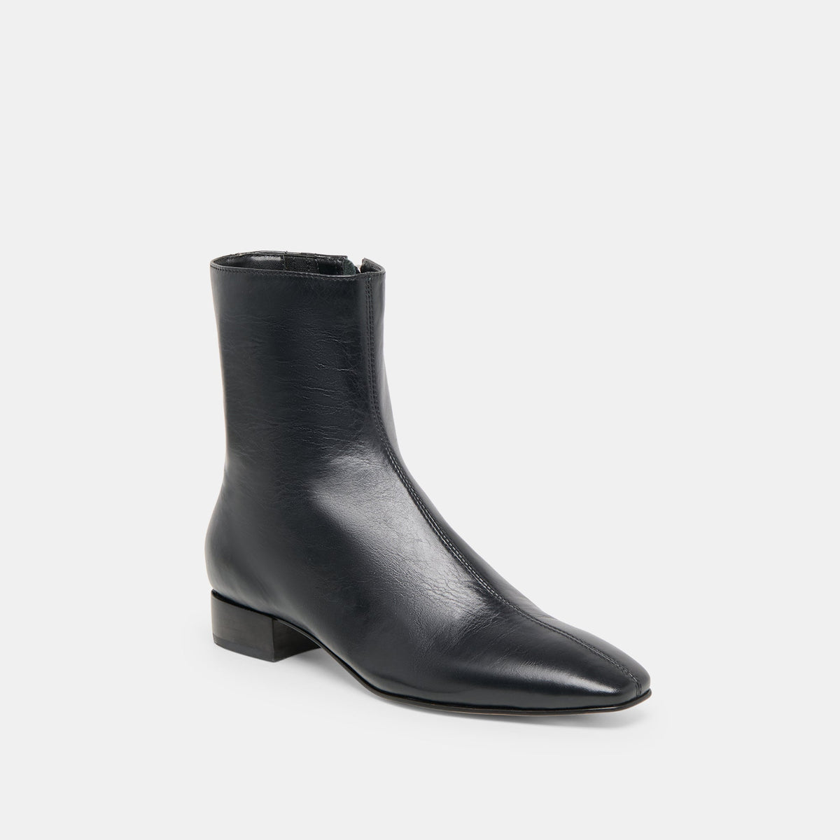 Tarine Black Leather Booties | Dolce Vita