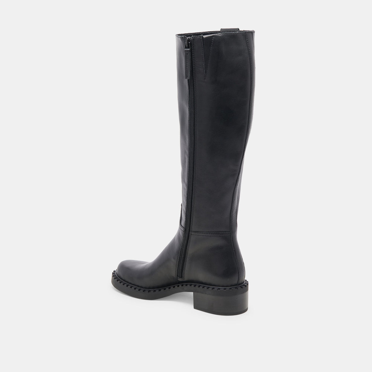 Glory H2O Waterproof Black Leather Extra Wide Calf Boots | Dolce Vita