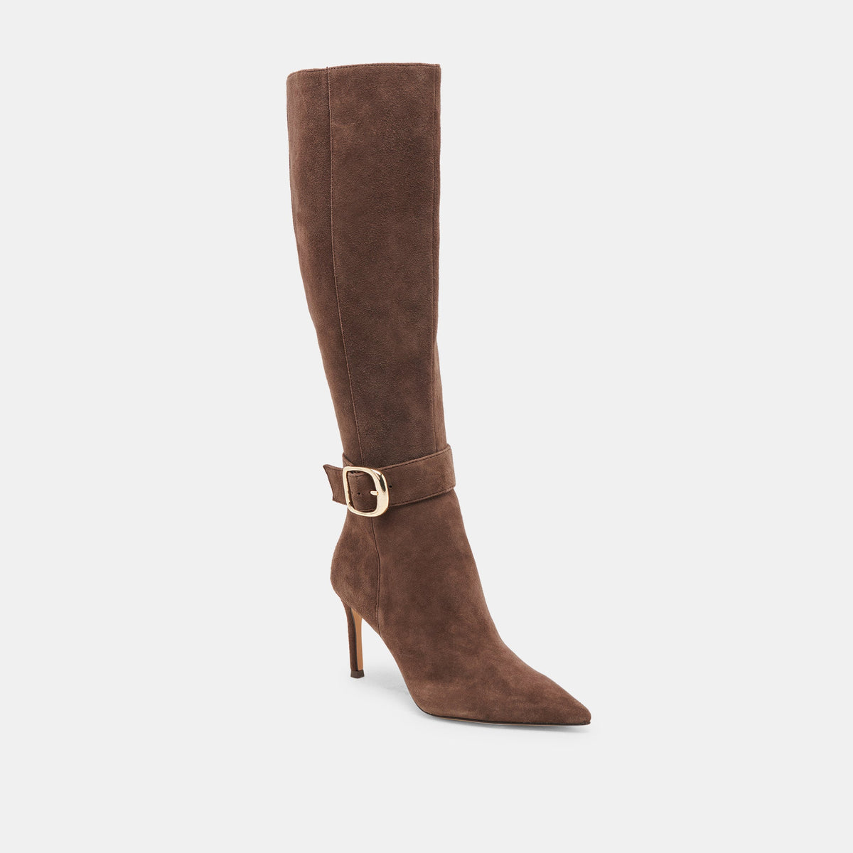 KINZY BOOTS DK BROWN SUEDE
 – Dolce Vita | Dolce Vita