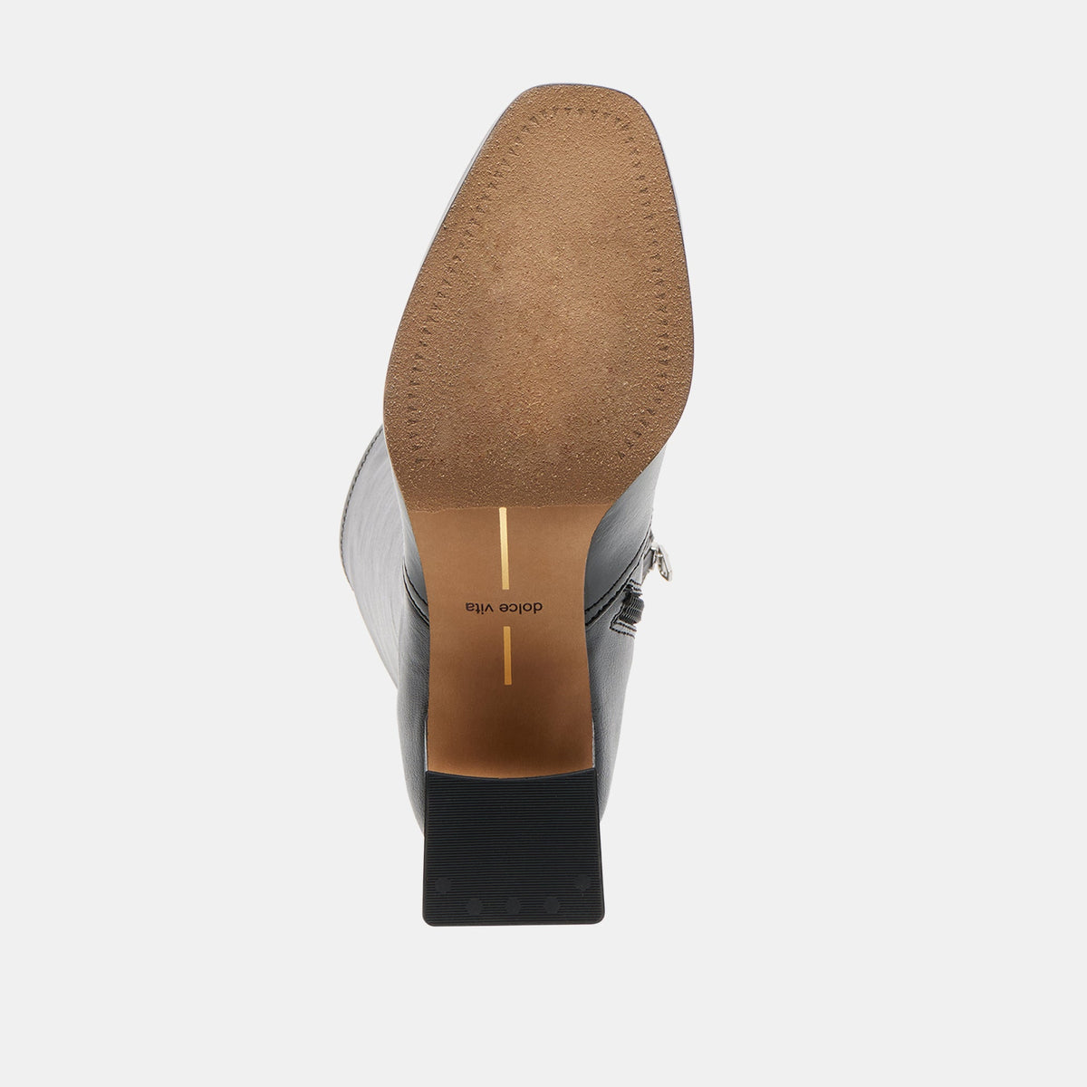 Alivia Black Leather Boots | Dolce Vita