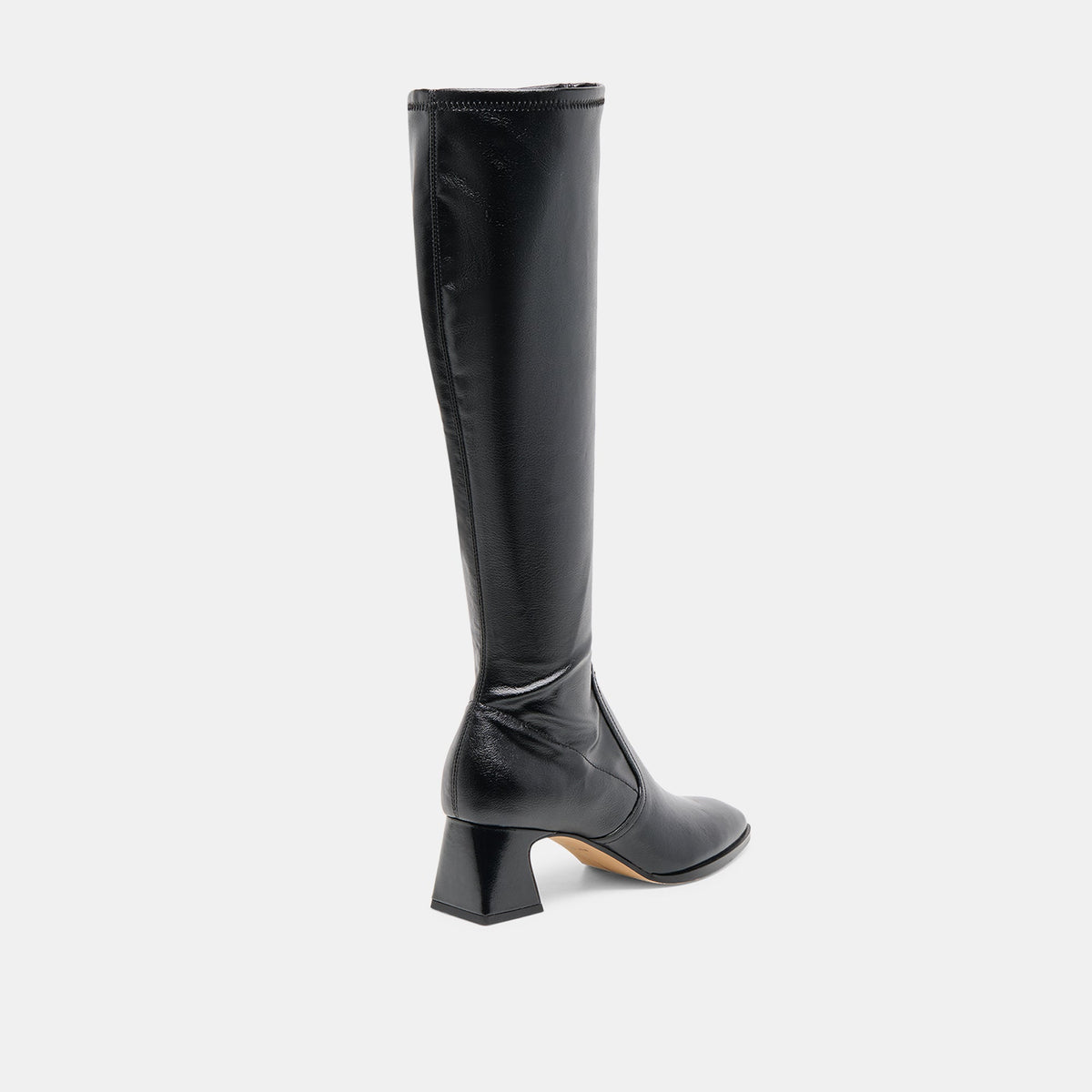 Alivia Black Leather Boots | Dolce Vita