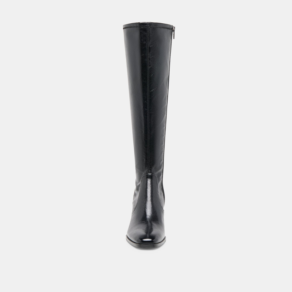 Alivia Black Leather Boots | Dolce Vita