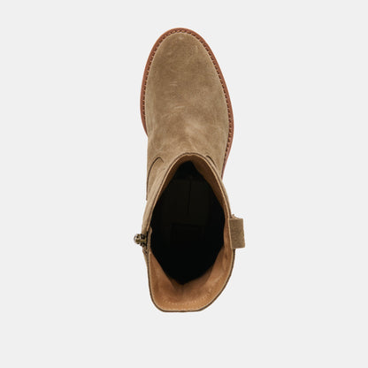 Haline H2O Olive Suede Waterproof Boots | Dolce Vita
