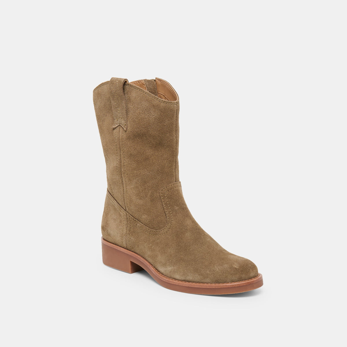 Haline H2O Olive Suede Waterproof Boots | Dolce Vita