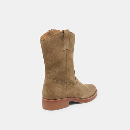 Haline H2O Olive Suede Waterproof Boots | Dolce Vita