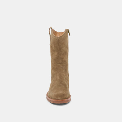 Haline H2O Olive Suede Waterproof Boots | Dolce Vita