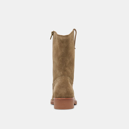 Haline H2O Olive Suede Waterproof Boots | Dolce Vita