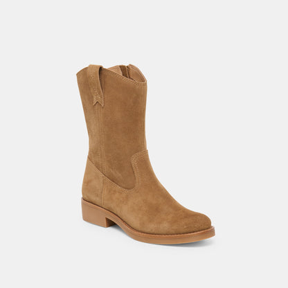 Haline H2O Lt Brown Suede Waterproof Boots | Dolce Vita
