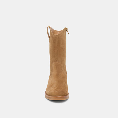Haline H2O Lt Brown Suede Waterproof Boots | Dolce Vita