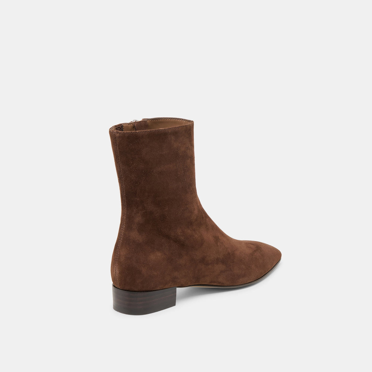 Tarine Dk Brown Nubuck Booties | Dolce Vita