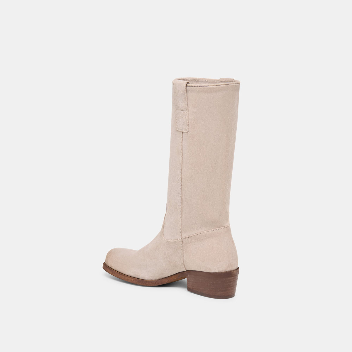 Romie Lt Taupe Suede Boots | Dolce Vita