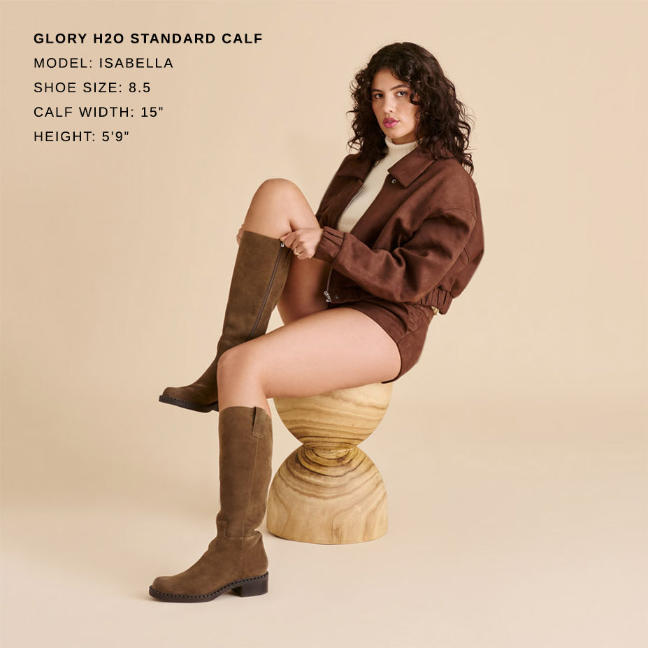 Glory H2O Waterproof Olive Suede Boots | Dolce Vita