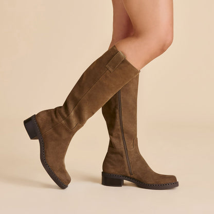 Glory H2O Waterproof Olive Suede Boots | Dolce Vita