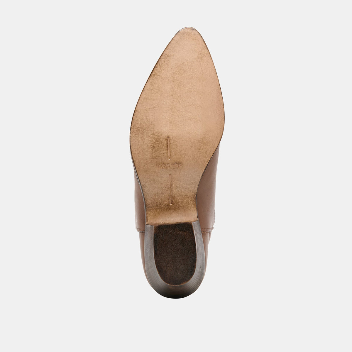 Tanner Chestnut Leather Boots | Dolce Vita
