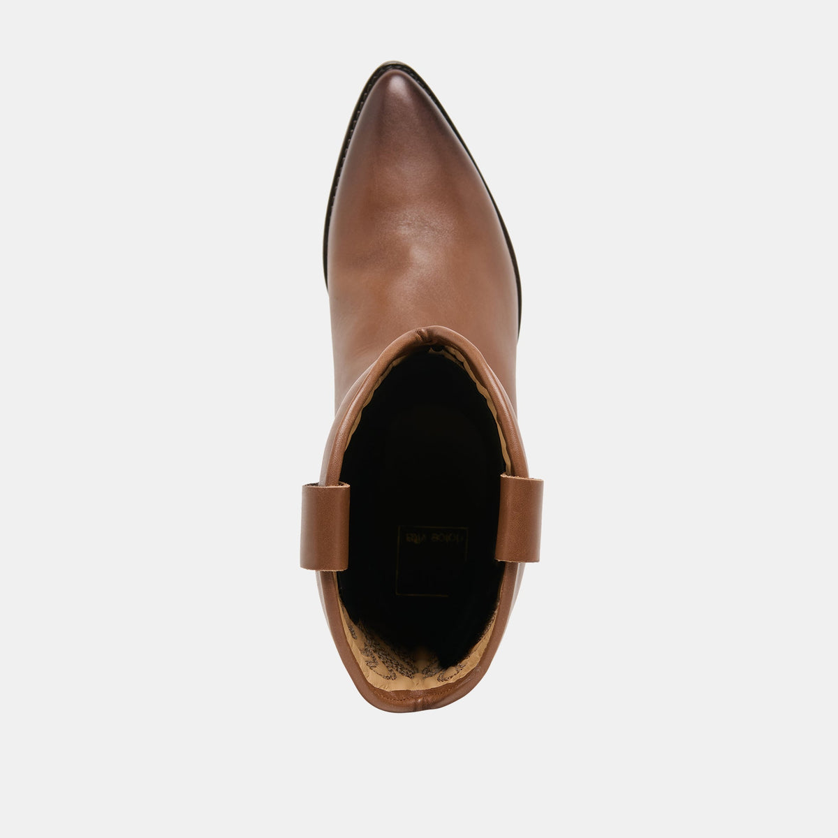 Tanner Chestnut Leather Boots | Dolce Vita