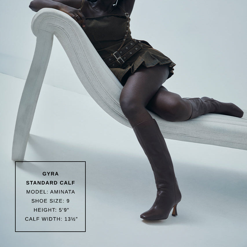 GYRA BOOTS CHOCOLATE LEATHER
 – Dolce Vita | Dolce Vita