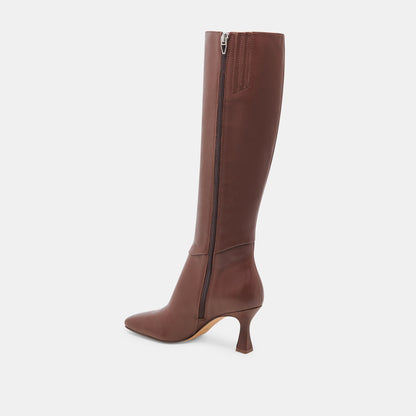 GYRA BOOTS CHOCOLATE LEATHER
 – Dolce Vita | Dolce Vita