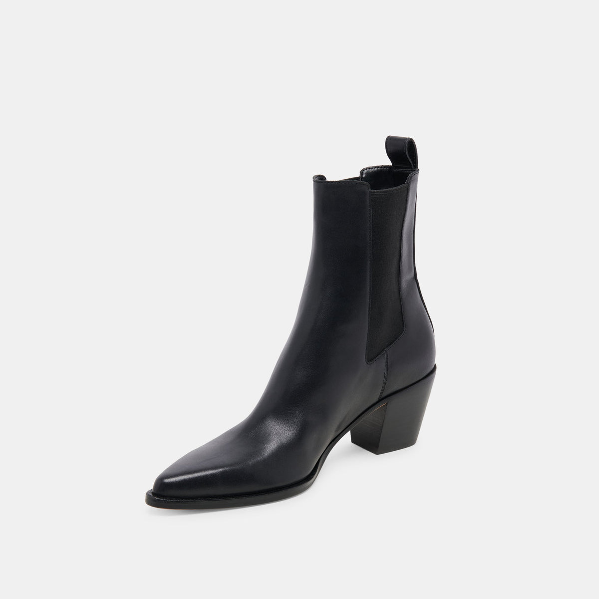 SHADIE H2O WIDE BOOTIES BLACK LEATHER
 – Dolce Vita | Dolce Vita