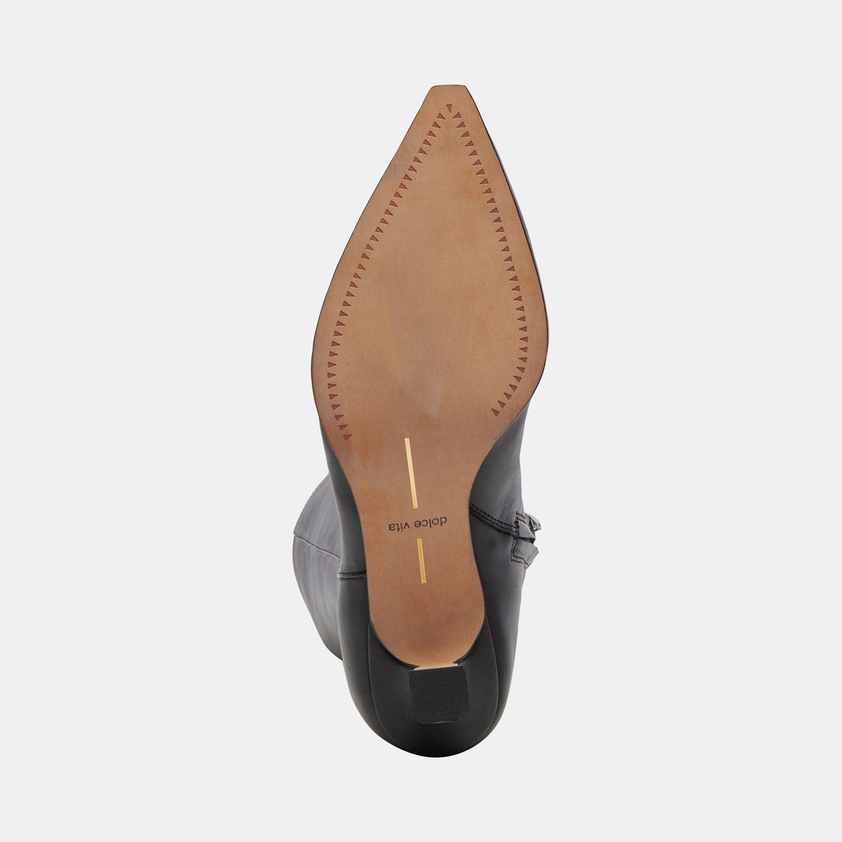 Auggie Black Leather Boots | Dolce Vita