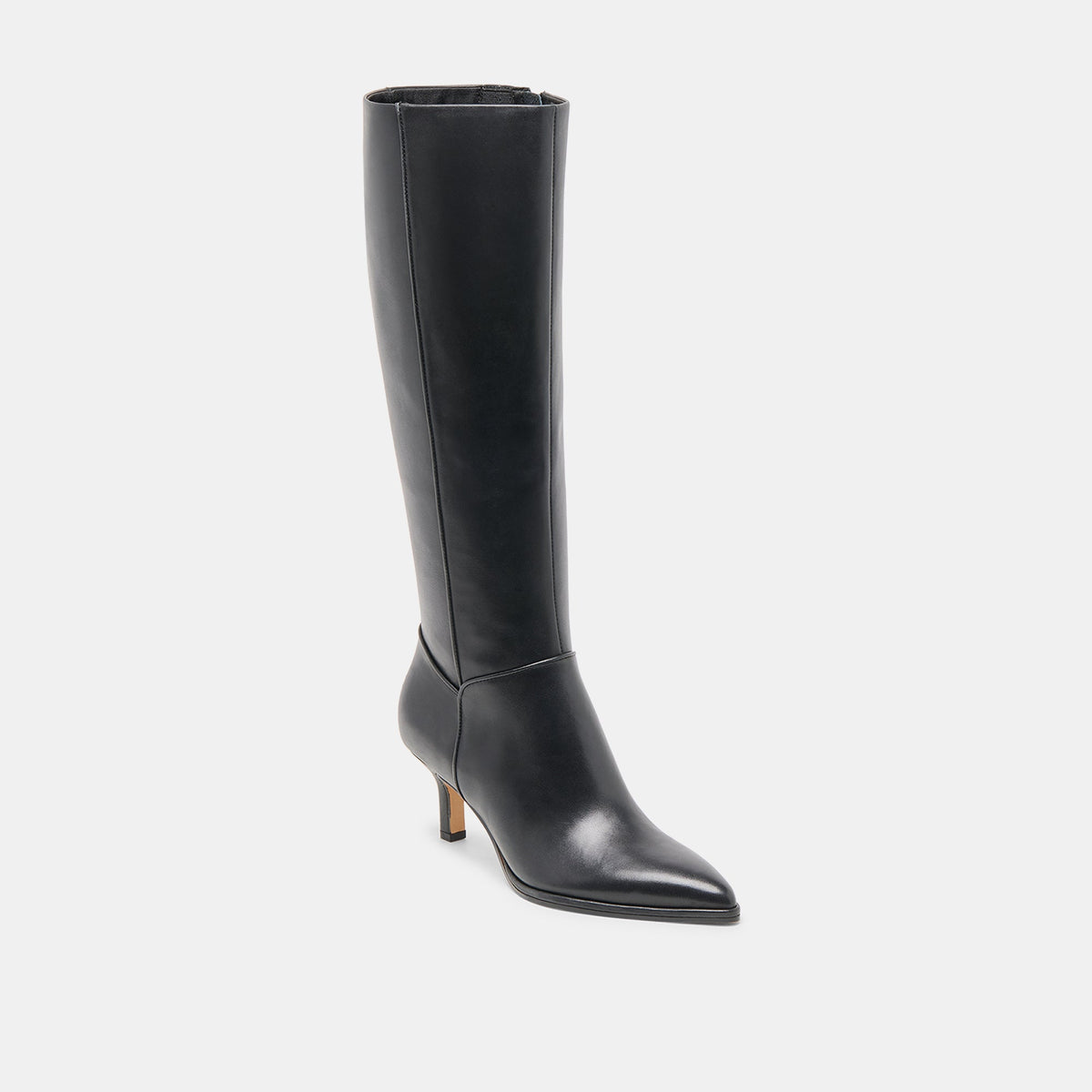 Aldy Black Leather Boots | Dolce Vita