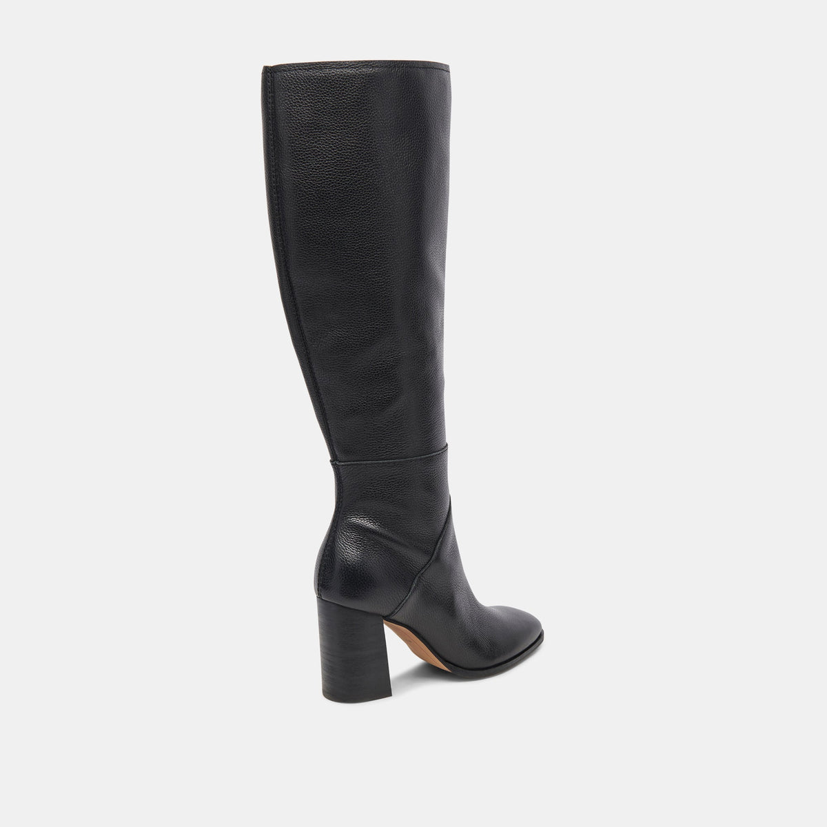 Fynn Boots Onyx Leather | Knee-High Onyx Leather Boots
 – Dolce Vita | Dolce Vita