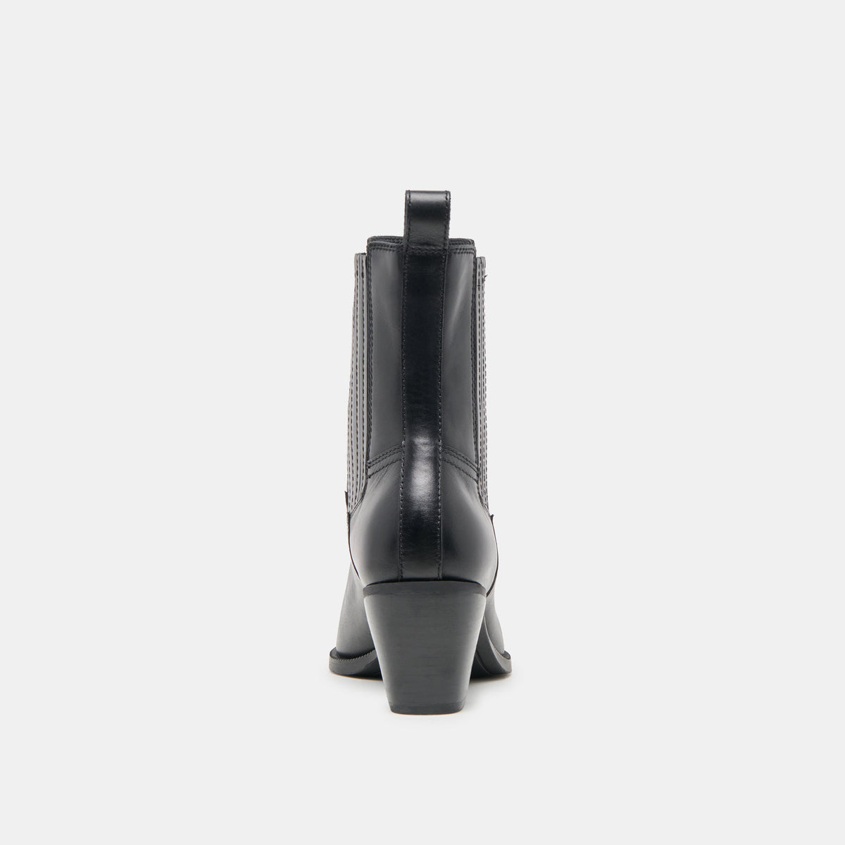 Slim Black Leather Booties | Dolce Vita