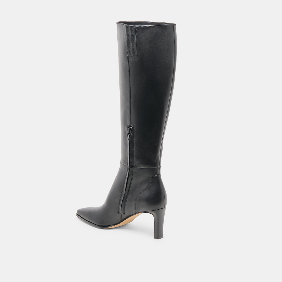 Emmi Black Leather Boots | Dolce Vita