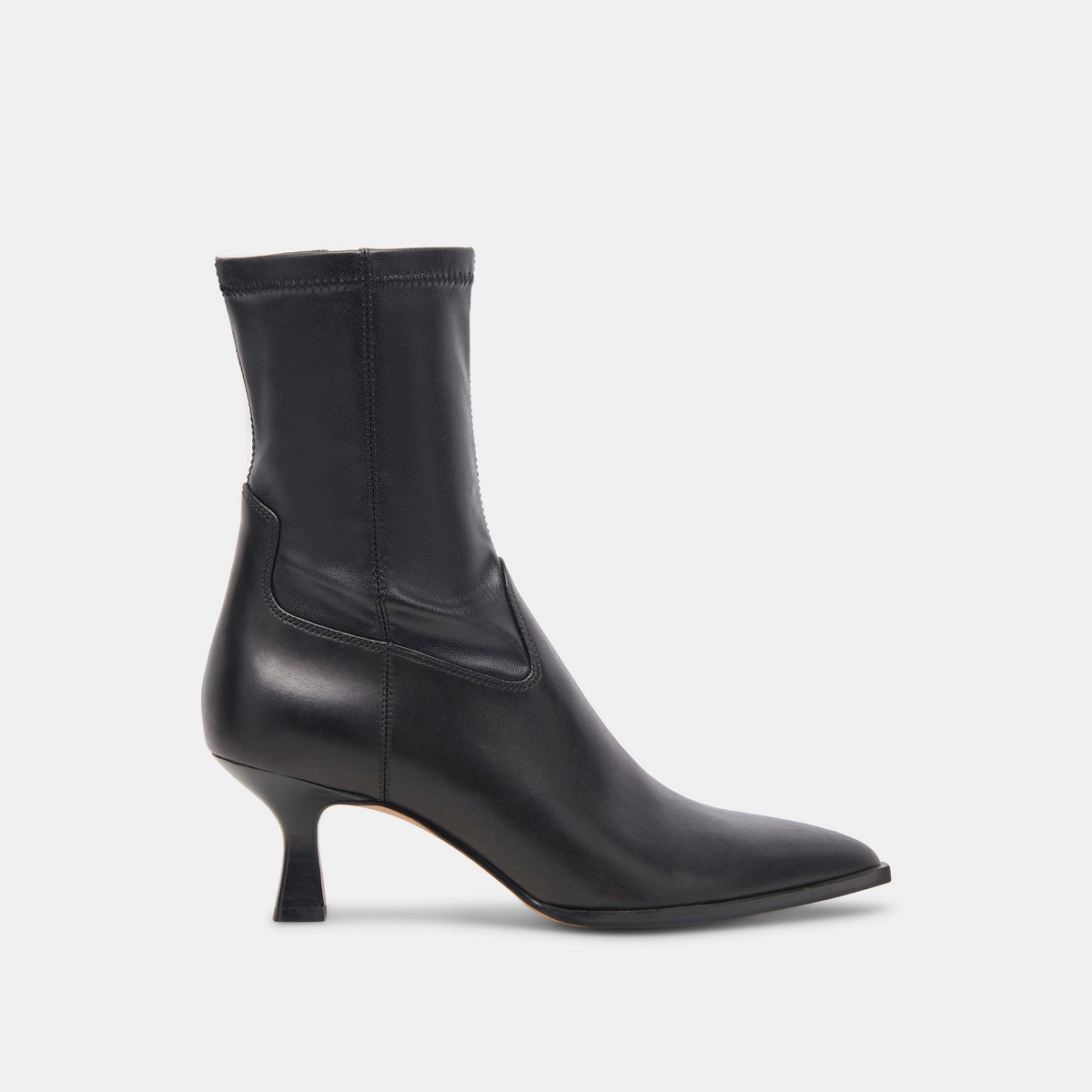 Arya Black Leather Boots | Dolce Vita