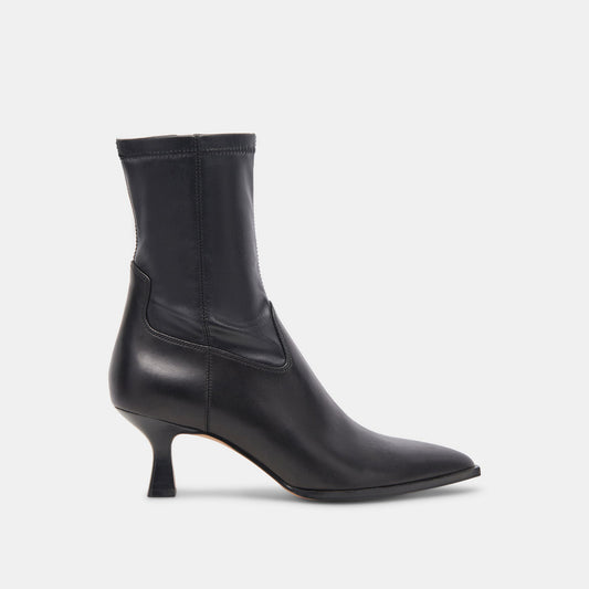Arya Black Leather Boots | Dolce Vita