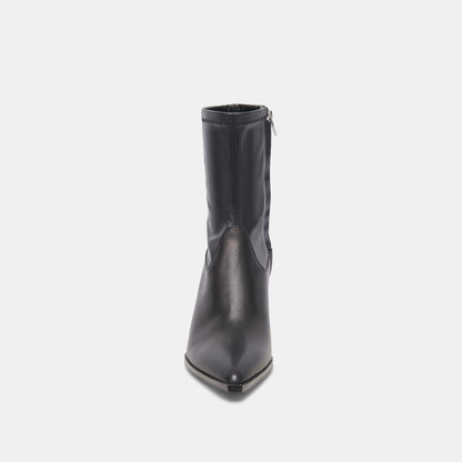 Arya Black Leather Boots | Dolce Vita