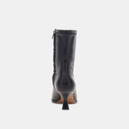 Arya Black Leather Boots | Dolce Vita