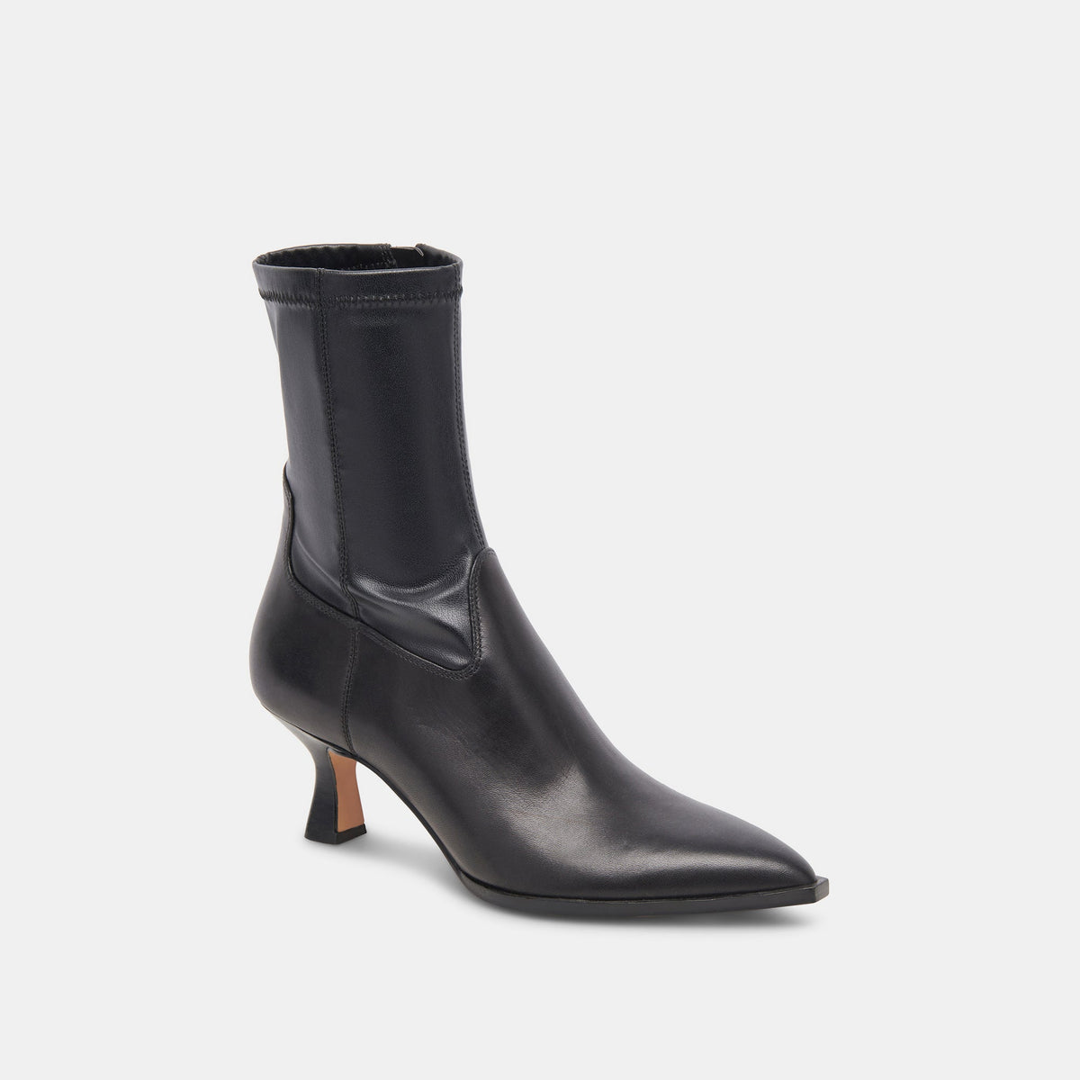 Arya Black Leather Boots | Dolce Vita
