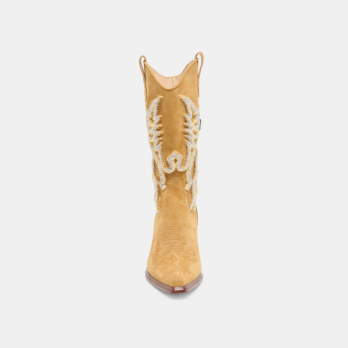 Vila Caramel Suede Boots | Dolce Vita