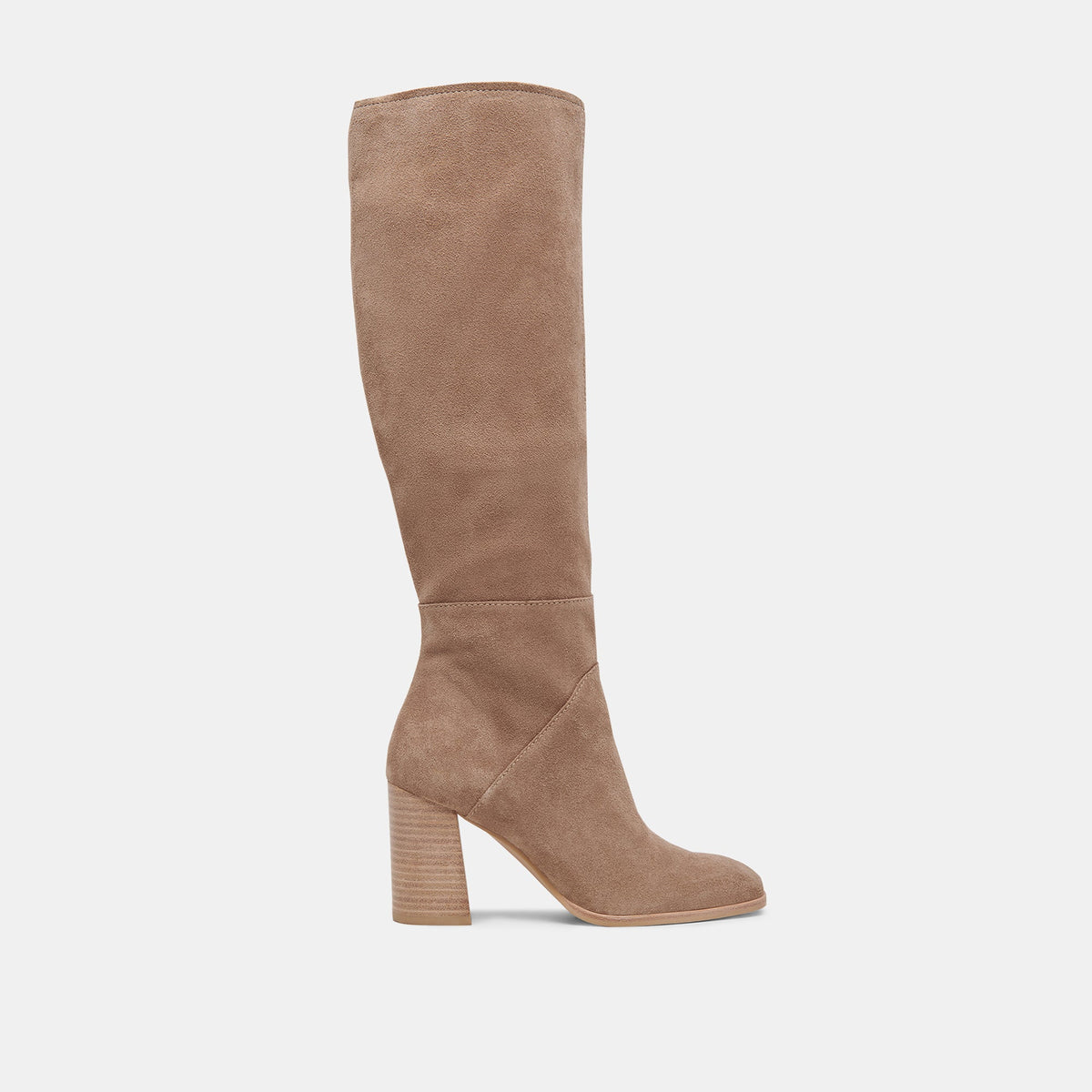 FYNN Boots Truffle Suede | Knee-High Truffle Suede Boots
 – Dolce Vita | Dolce Vita