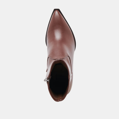 Arya Boots | Chocolate Leather Boots by Dolce Vita | Dolce Vita