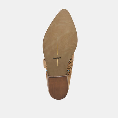 Oakly Mushroom Suede Booties | Dolce Vita