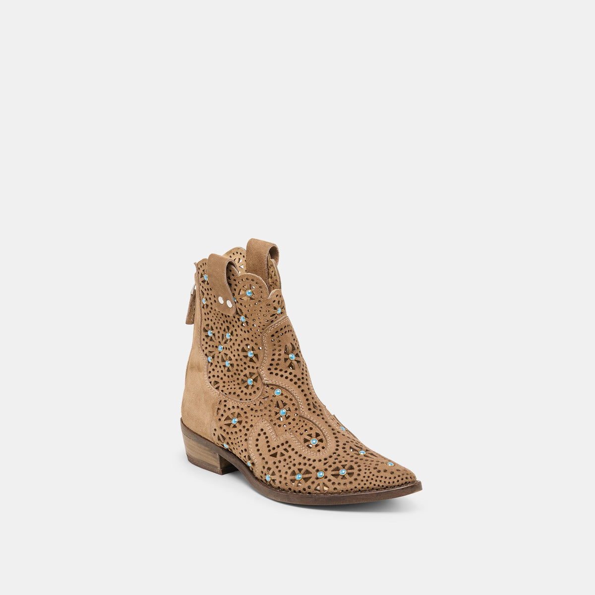 Oakly Mushroom Suede Booties | Dolce Vita