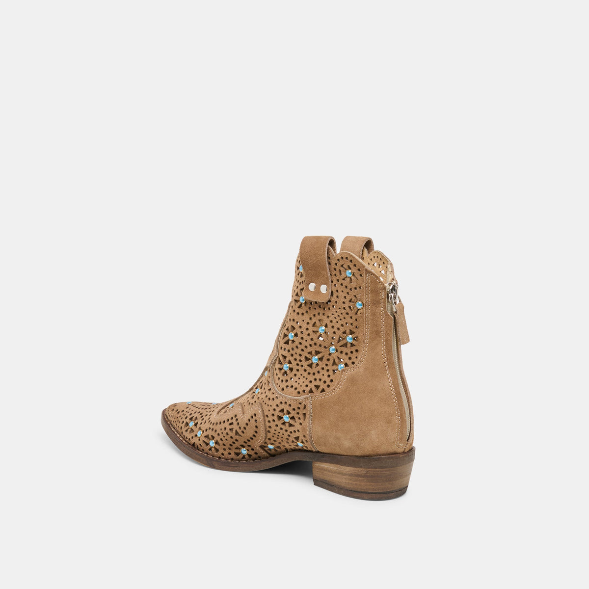 Oakly Mushroom Suede Booties | Dolce Vita