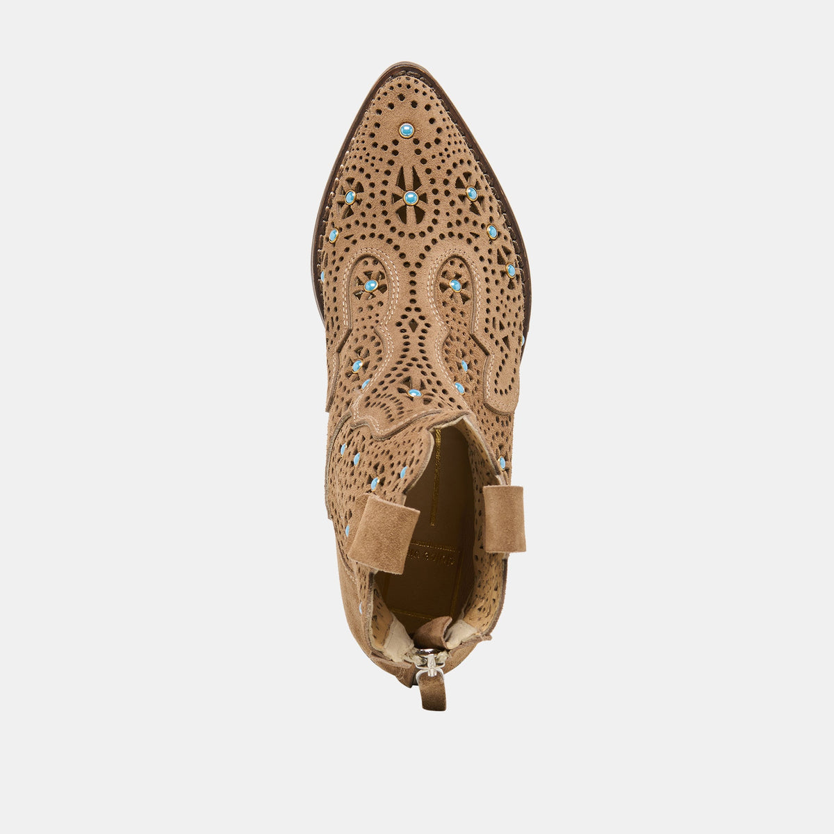 Oakly Mushroom Suede Booties | Dolce Vita
