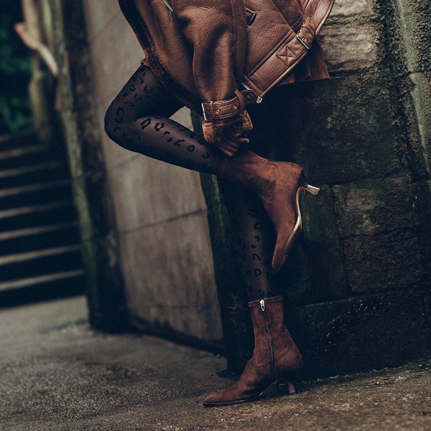 Arya Boots | Dark Brown Stella Suede Boots by Dolce Vita | Dolce Vita