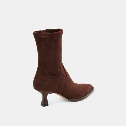 Arya Boots | Dark Brown Stella Suede Boots by Dolce Vita | Dolce Vita