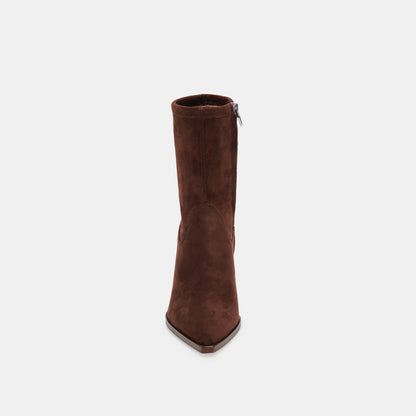 Arya Boots | Dark Brown Stella Suede Boots by Dolce Vita | Dolce Vita