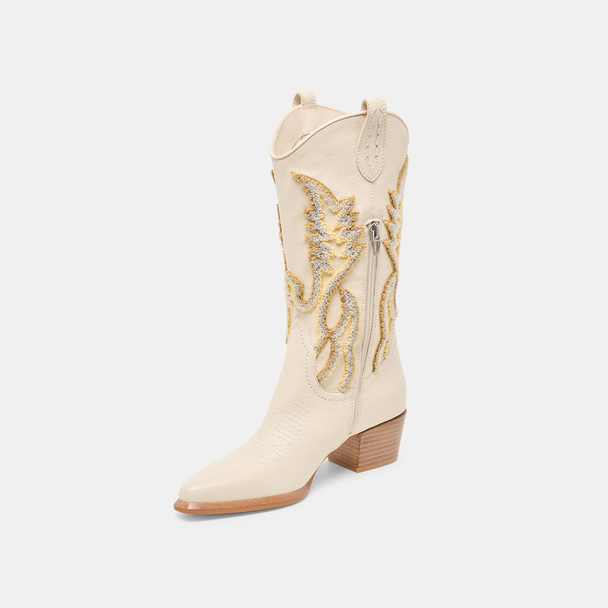 Vila Ivory Leather Boots | Dolce Vita