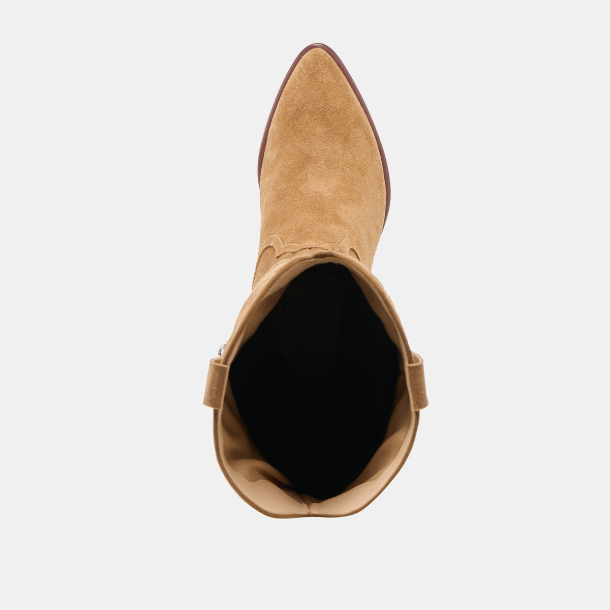 Mirla Lt Brown Suede Boots | Dolce Vita